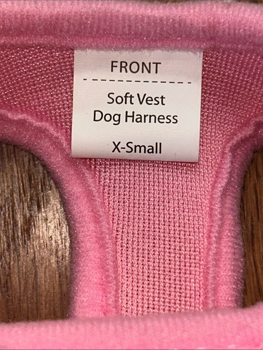 Frisco Pink Mesh Dog Harness - Soft Reflective Design NWT